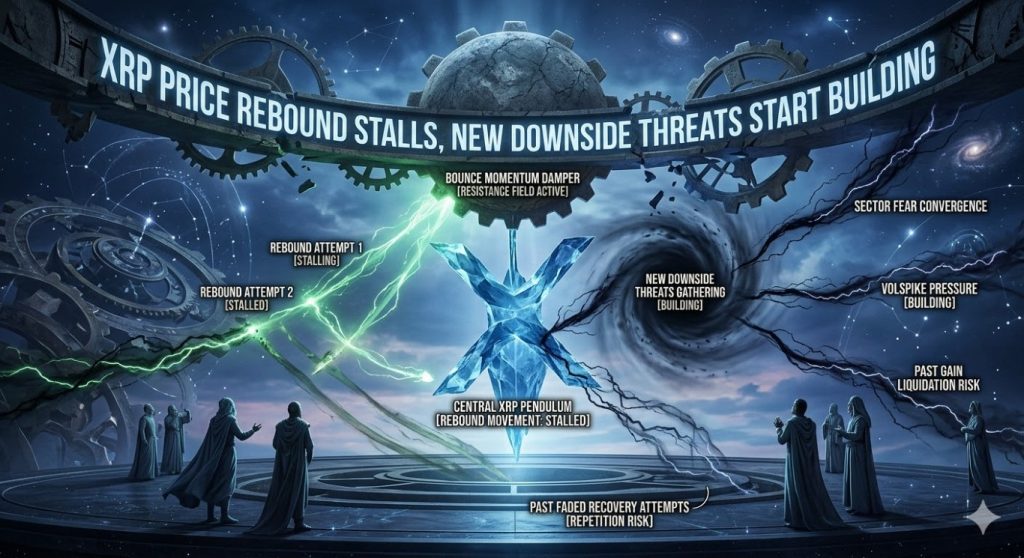 XRP Price Rebound Stalls, New Downside Threats Start Building