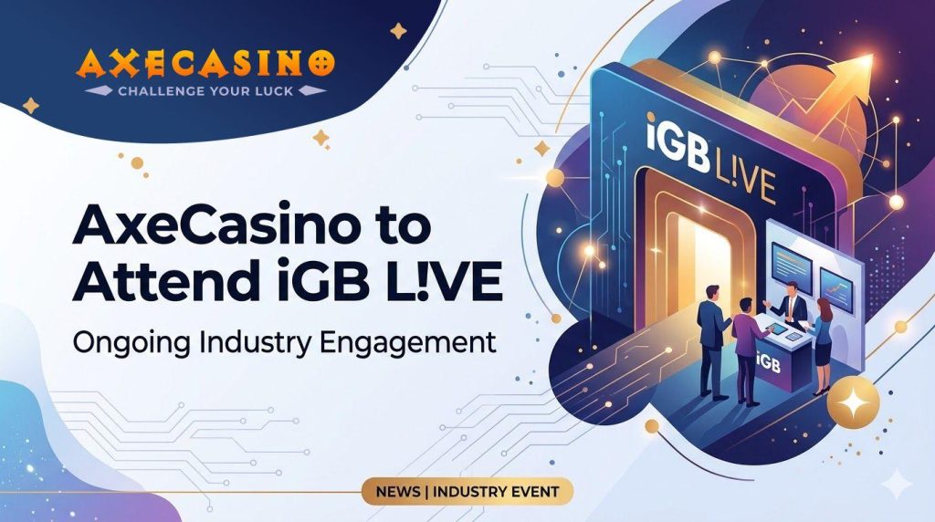AxeCasino To Attend IGB L!VE 2026 Following Front-End Update Focused On Usability And Cross-Device Performance AxeCasino To Attend IGB L!VE 2026 Following Front-End Update Focused On Usability And Cross-Device Performance